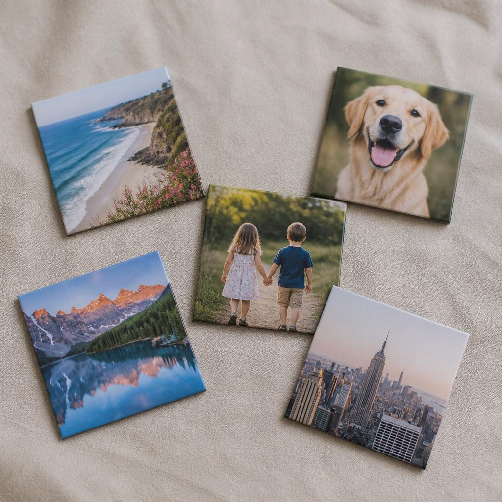 Square Custom Photo Magnet - 2" x 2"
