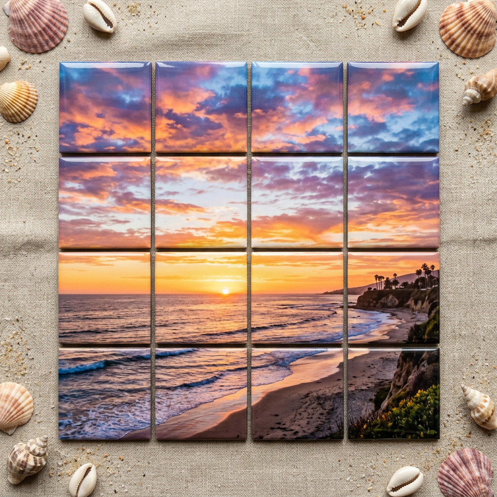 Custom Photo Collage Magnet