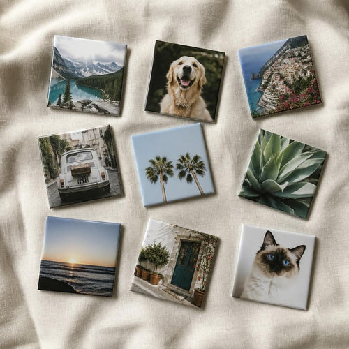 Square Custom Photo Magnet - 2" x 2"
